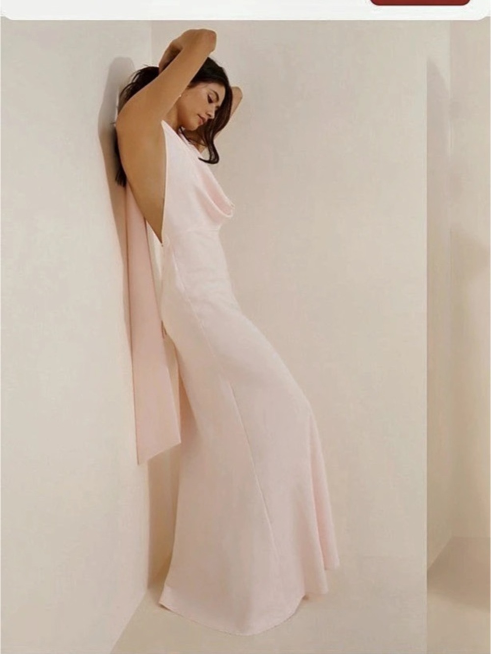 Sau Lee Pink Pearl Gown